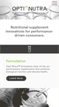 Mobile Screenshot of optinutra.com